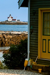 Nice View of Cuckolds Lighthouse From Nearby House